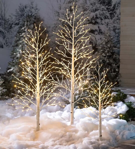 LED Birch Tree