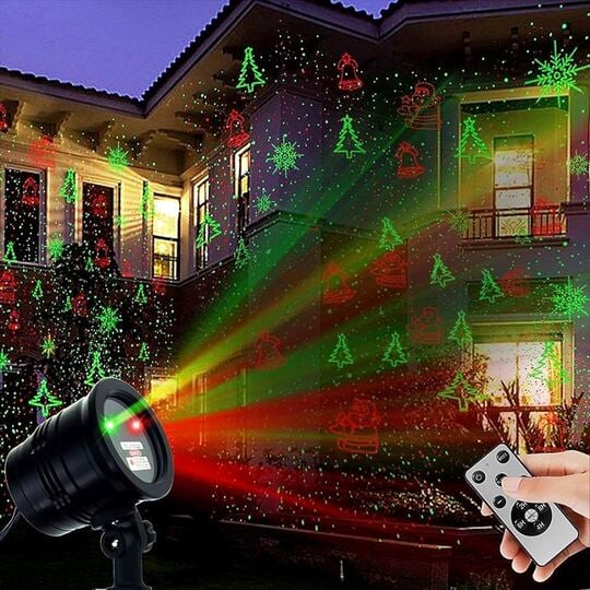 Pattern Christmas Projector