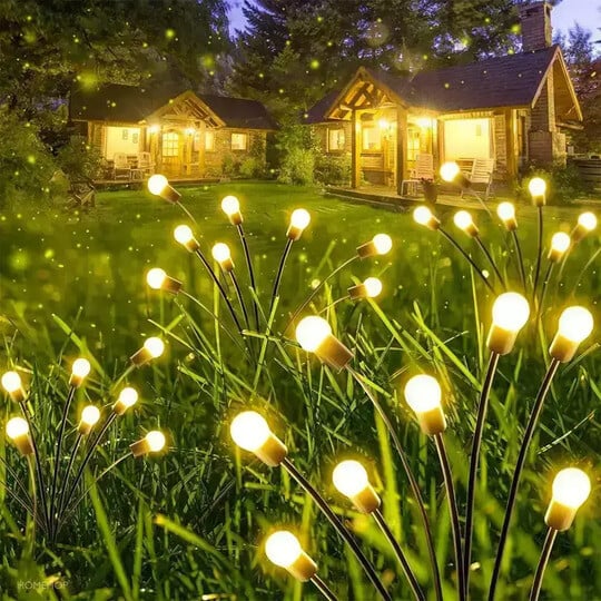 Solar Powered Colored Fairy Lights