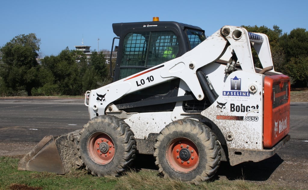 Steps how to drive skid steer bobcat