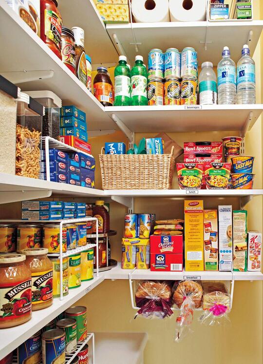 At-the-Ready Pantry Storage

