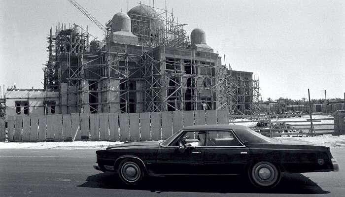 Dubai Jumeirah Mosque In 1974 Vs Now