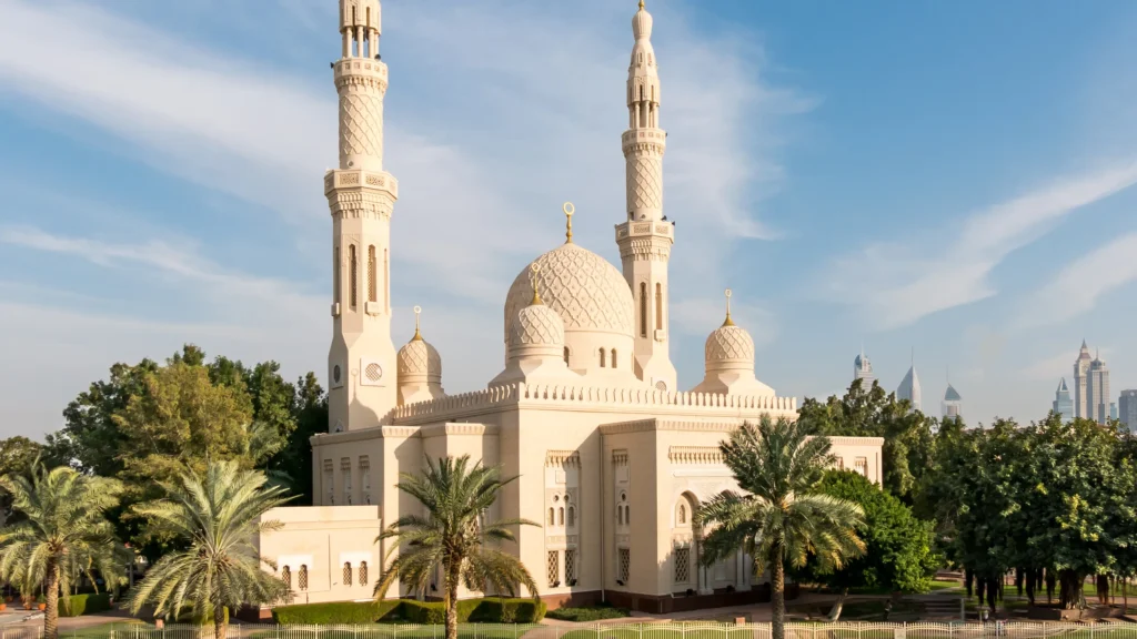 Jumeirah Mosque (built in 1979, expansion in the 80s)