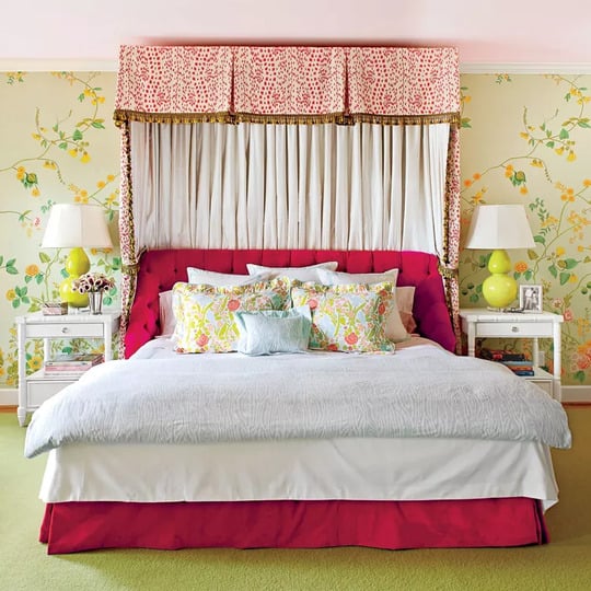 floral bedroom idea
