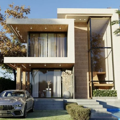 Modern Villa Exterior House Design