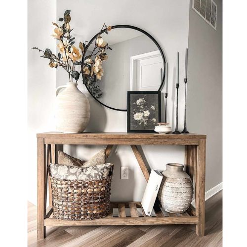 Entryway Table Decor