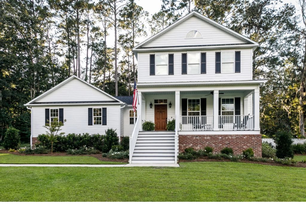 White Vinyl Siding
