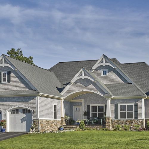 Driftwood vinyl siding color