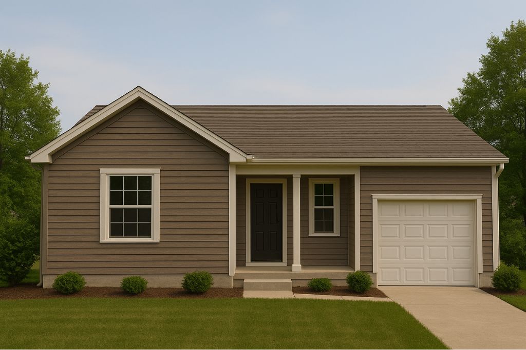 Mocha Vinyl siding