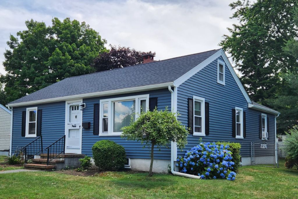 Pacific blue siding color