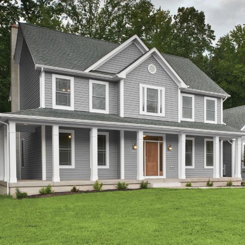 Pewter Vinyl siding color