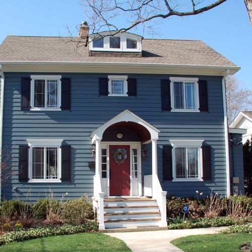 Slate Blue vinyl siding color