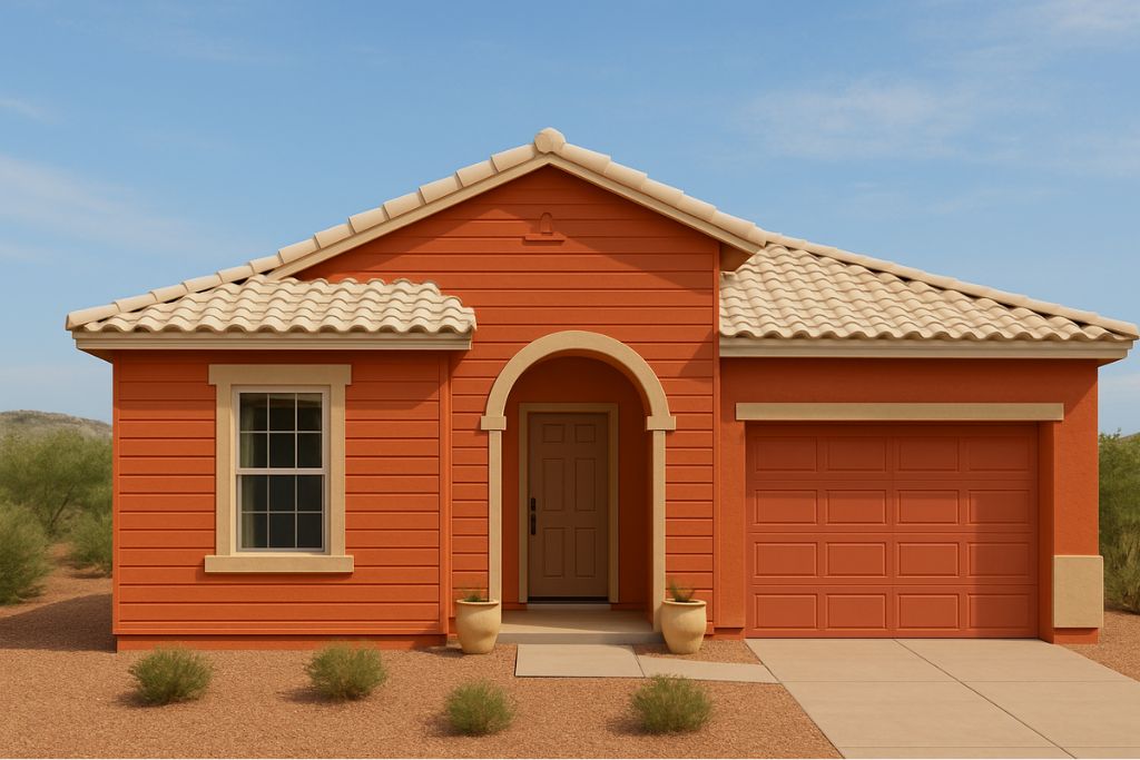 Terracotta Vinyl siding